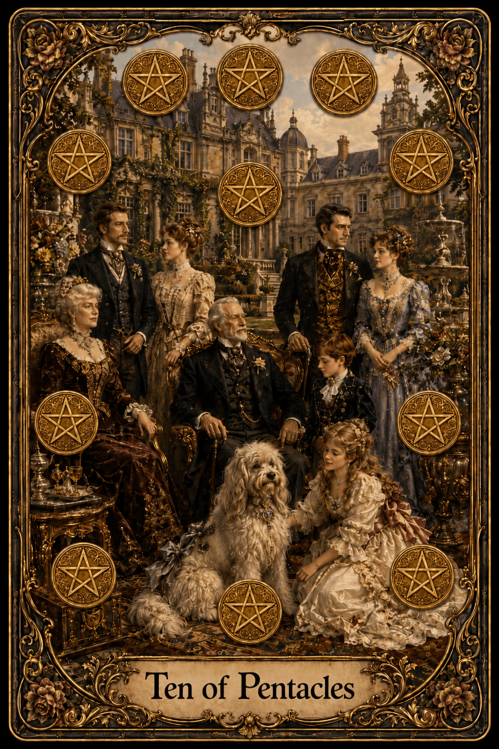 Ten of Pentacles tarot card